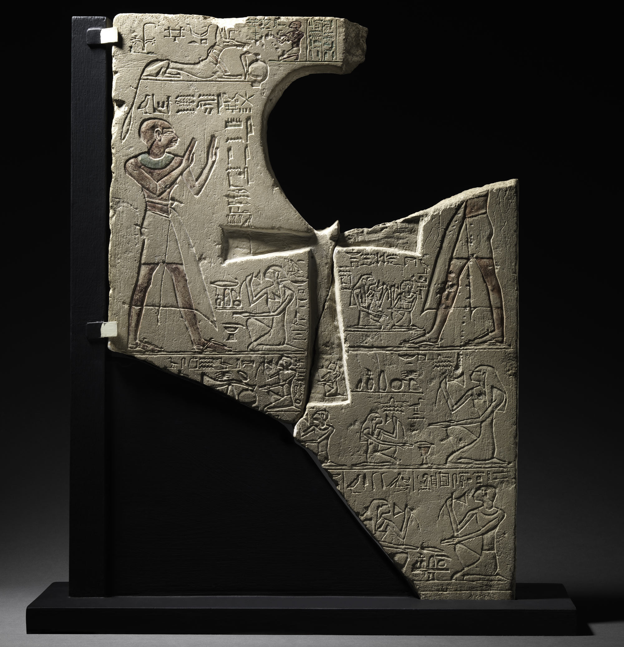 Magical and mysterious An Ancient Egyptian stone stela from the Middle