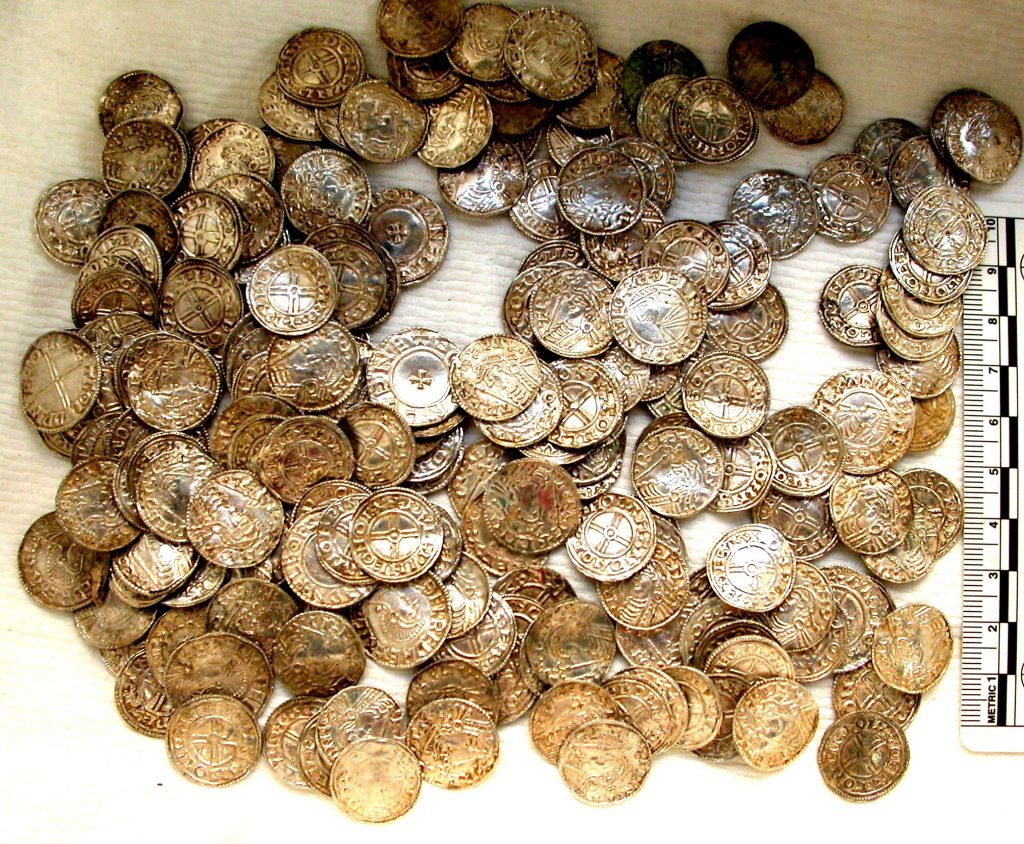 The story of the discovery of the AngloSaxon Lenborough Coin Hoard in