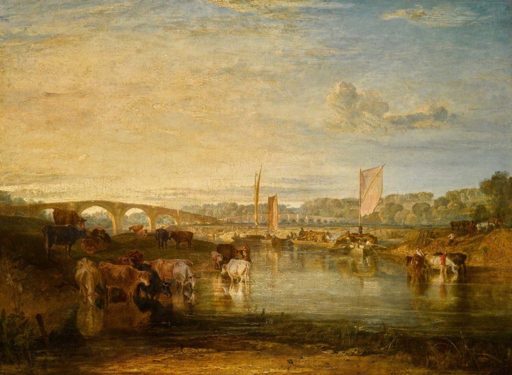 This momentous painting was Turner’s first foray into working outdoors