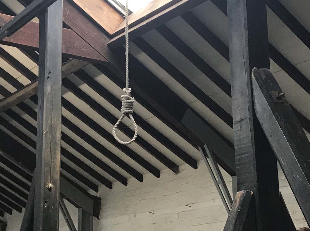 These museum gallows executed five men in the 1800s Museum Crush