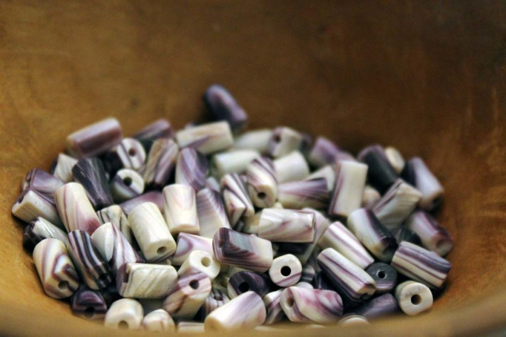 The Native American wampum belt telling another story of the Mayflower